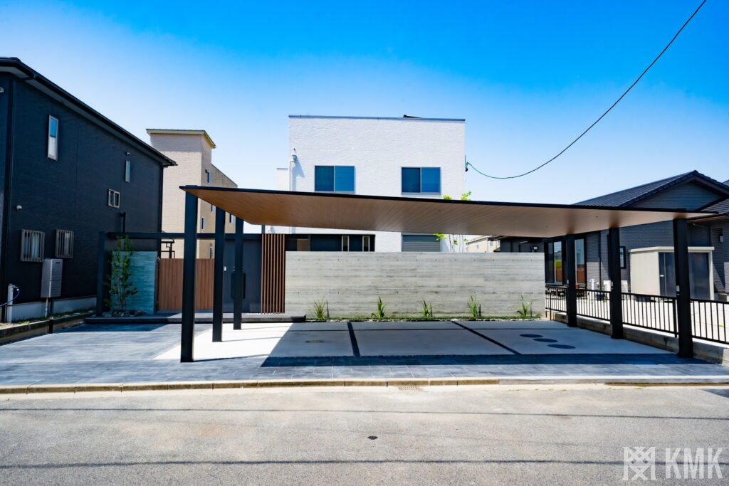 三重県 鈴鹿市 外構 外構工事 エクステリア カーポート 擁壁工事 土木工事 リフォーム 造園工事 お庭 ウッドデッキ