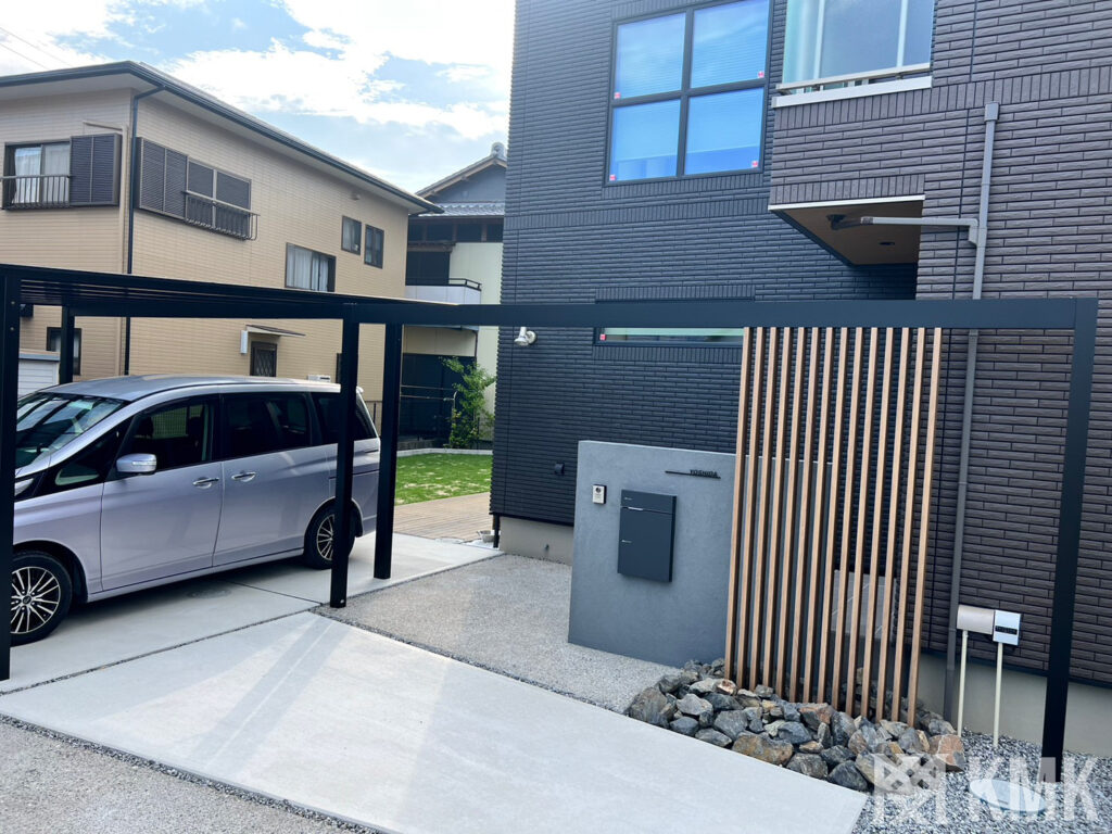 三重県 鈴鹿市 外構 外構工事 エクステリア カーポート 擁壁工事 土木工事 リフォーム 造園工事 お庭 ウッドデッ