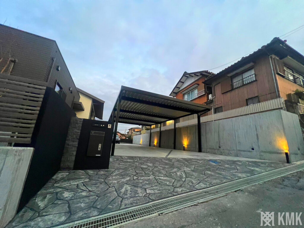 三重県 四日市市 外構 外構工事 エクステリア カーポート 擁壁工事 土木工事 リフォーム 造園工事 お庭 ウッドデッキ